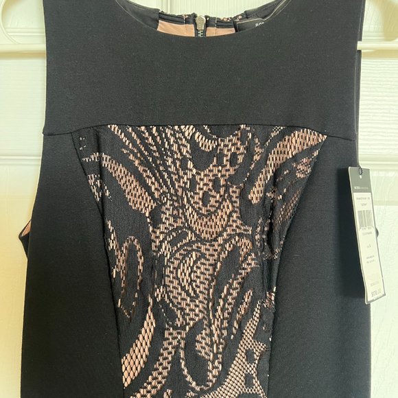 BCBGMaxAzria Leona Black Lace Dress Size Small - Picture 5 of 10